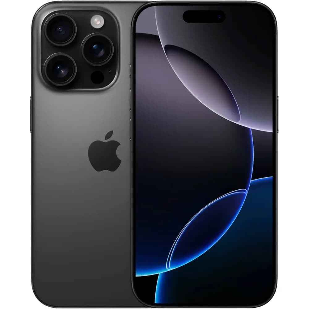 Смартфон Apple iPhone 16 Pro 128 ГБ, 2-Sim, Черный титан | Black Titanium — фото 1