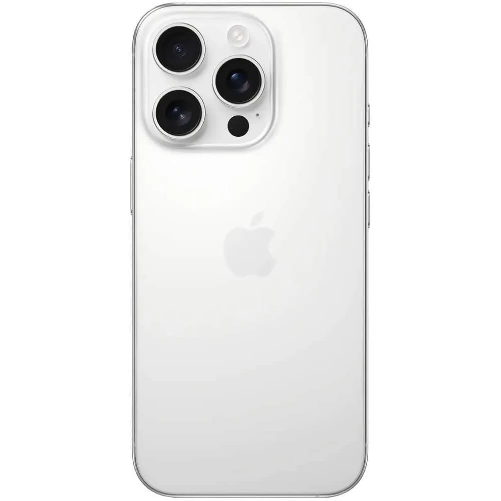 Смартфон Apple iPhone 16 Pro 128 ГБ, 2-Sim, Белый титан | White Titanium — фото 3