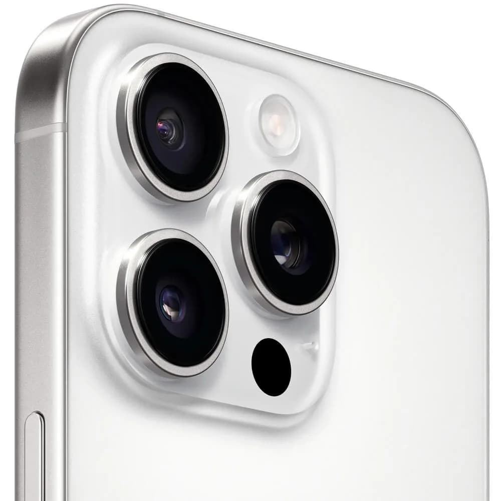Смартфон Apple iPhone 16 Pro 128 ГБ, 2-Sim, Белый титан | White Titanium — фото 5