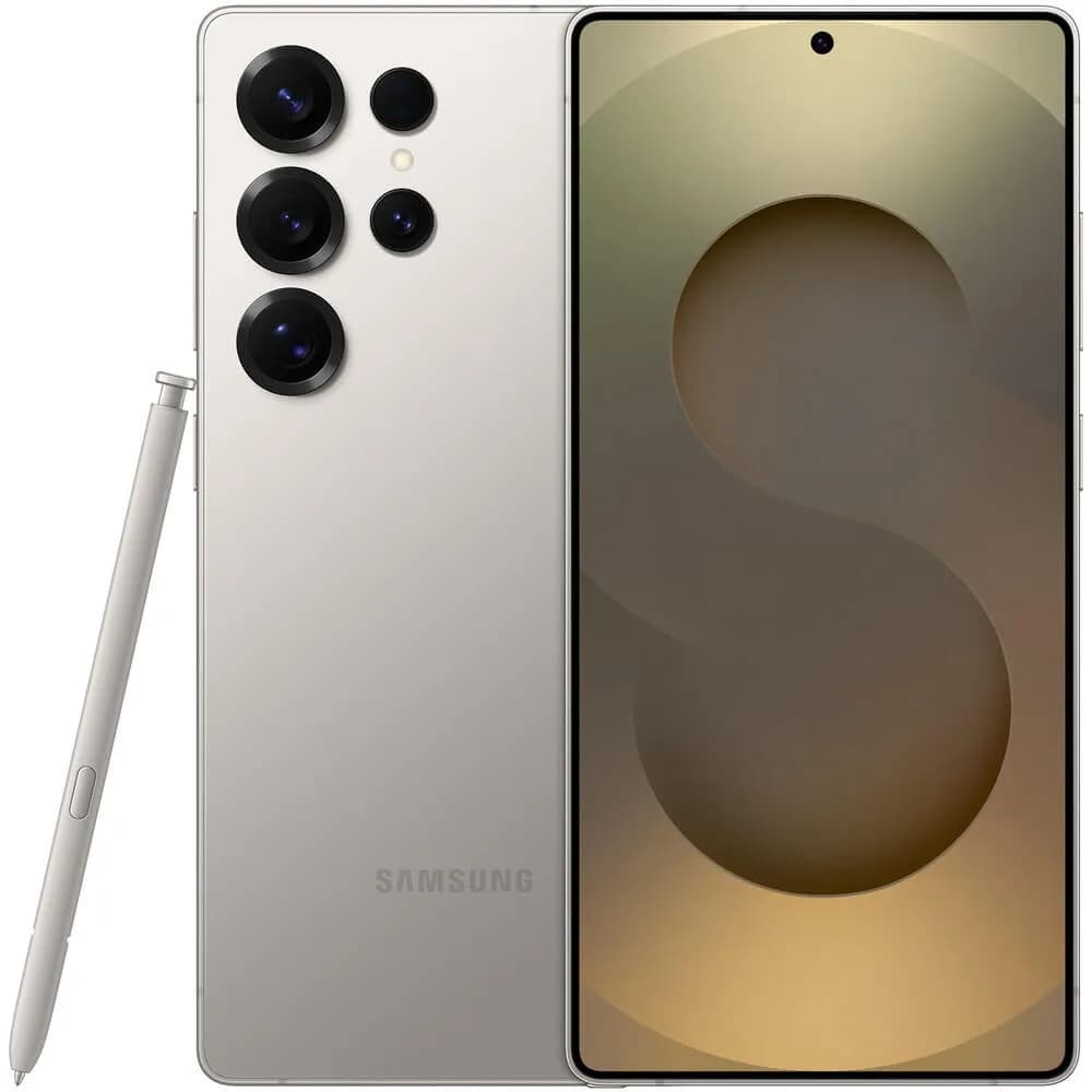 Смартфон Samsung Galaxy S25 Ultra 12 ГБ + 256 ГБ, Серый титан | Titanium Gray