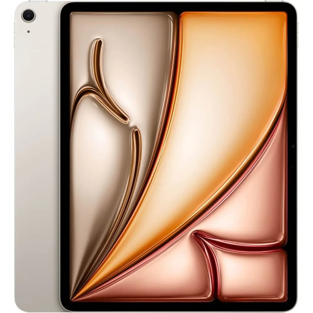 Планшет Apple iPad Air 13”, 128 ГБ, M3 (2025), Wi-Fi, Сияющая звезда | Starlight