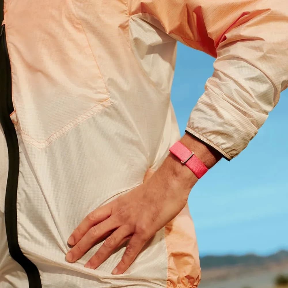 Фитнес-браслет Google Fitbit Air, Малиновый | Berry