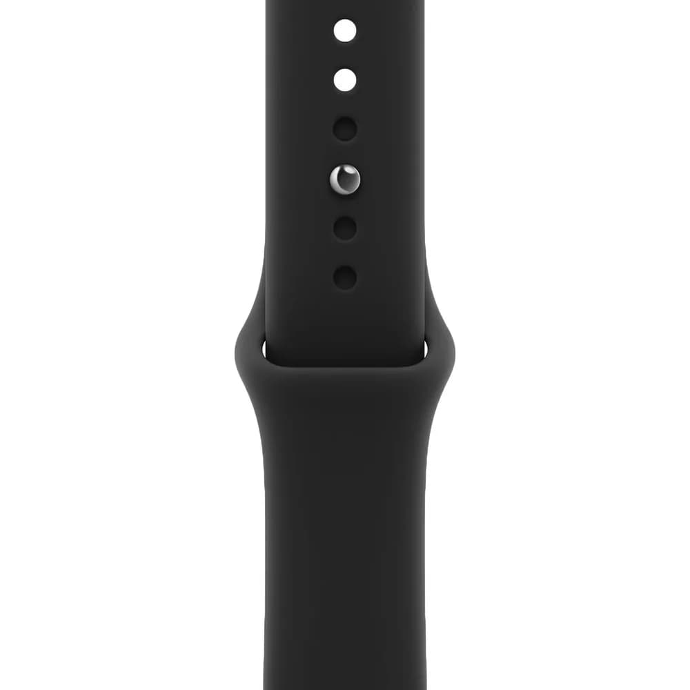 Часы Apple Watch Series 12 (2026) 46mm Aluminum Black Sport Band Black M/L
