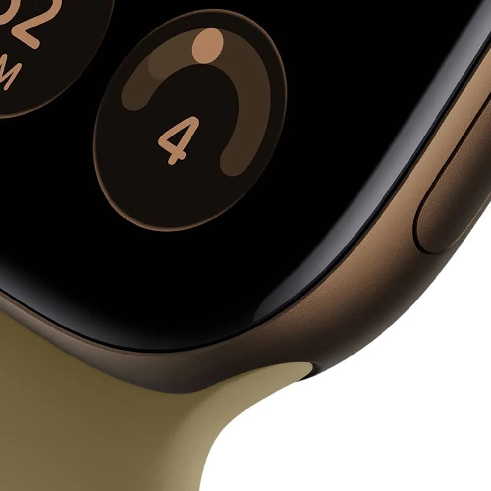 Часы Apple Watch Series 12 (2026) 46mm Aluminum Dark Bronze Sport Band Olive M/L